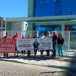 SEC BC presente na Greve Geral de 28 de abril contra s reformas da previdência e trabalhista! Nenhum direito a menos 